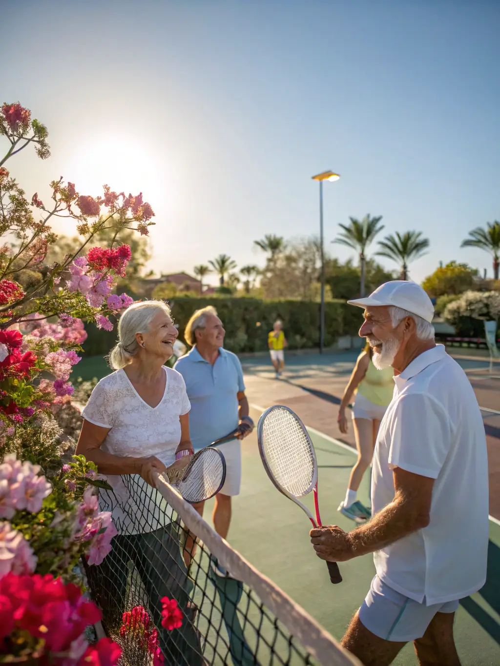 A photo of a mixed-level interclub team, emphasizing the inclusive nature of the club and the camaraderie among players.